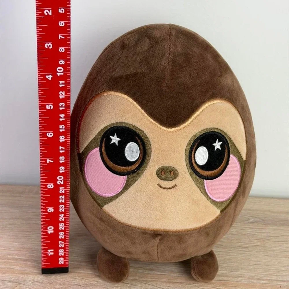 Squeezeamals Brown sloth plush adorable